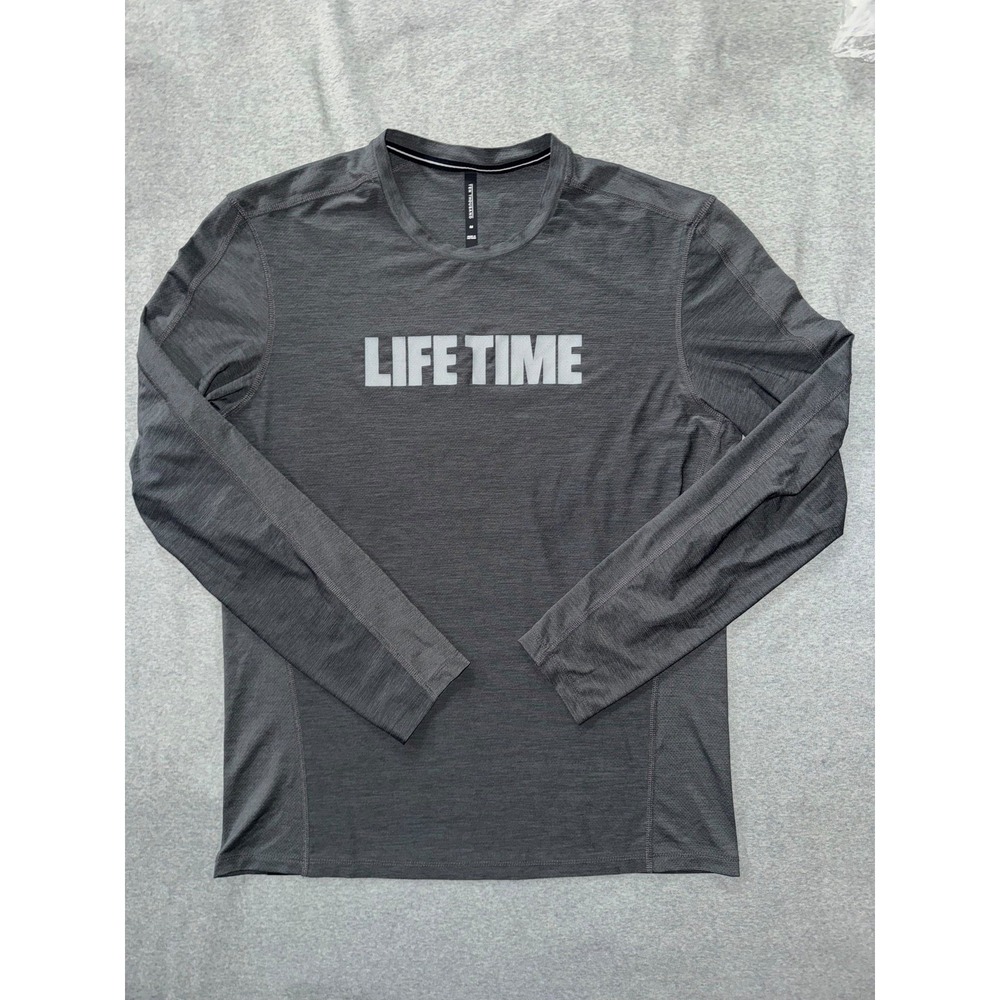 Ten Thousand Men's Pullover Long Sleeve Athletic Shirt Life Time Size Medium